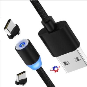 Cáp sạc nam châm 3 đầu