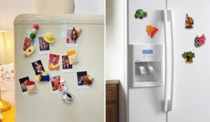 Trang trí tủ lạnh bằng nam châm